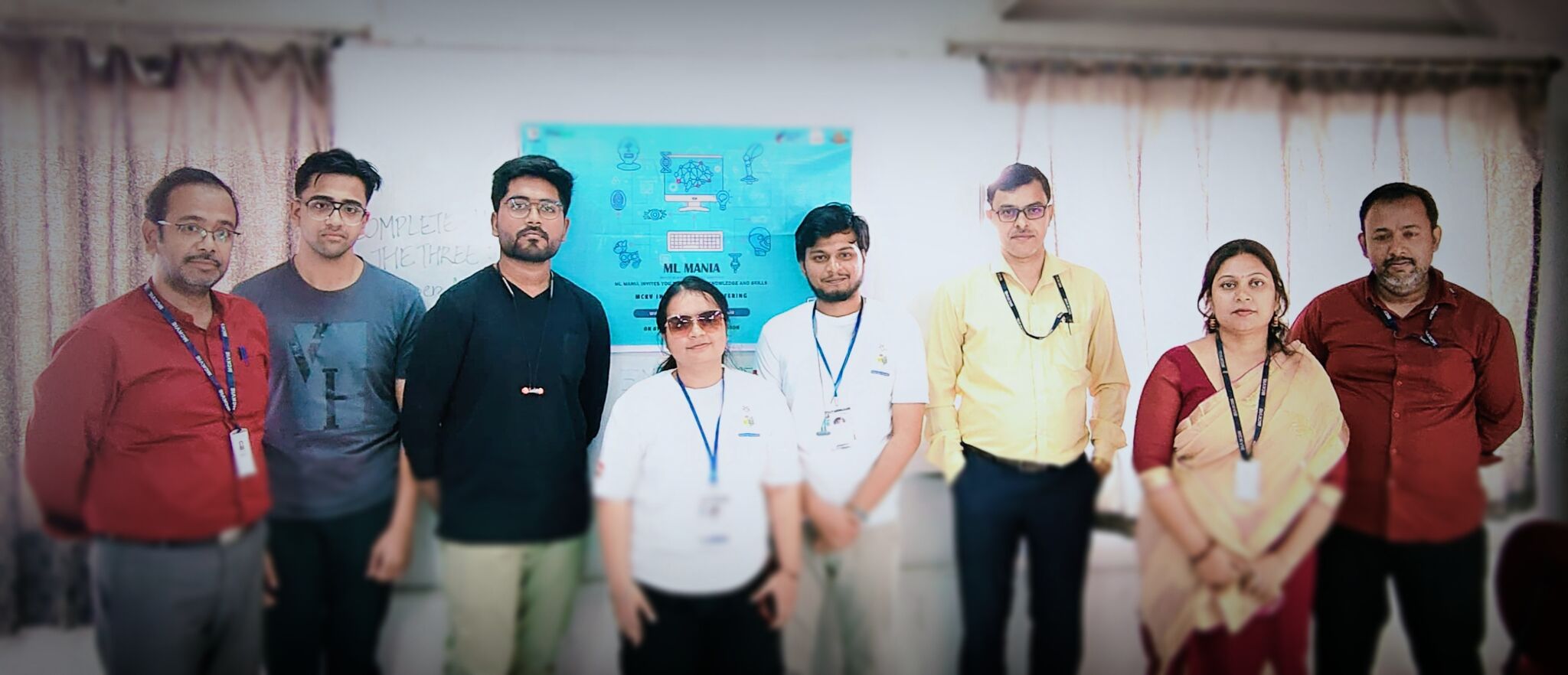 ML Mania at PRAGATI 2024 first prize moment